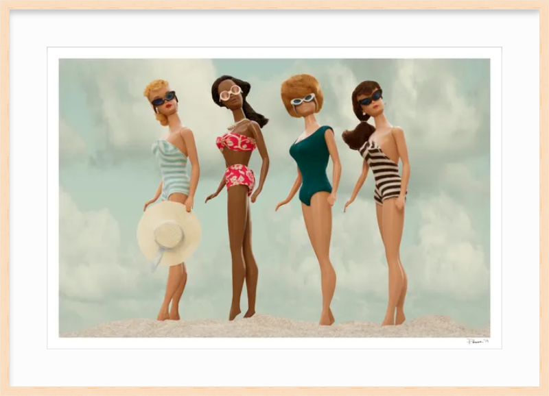 Vintage Beach Girls