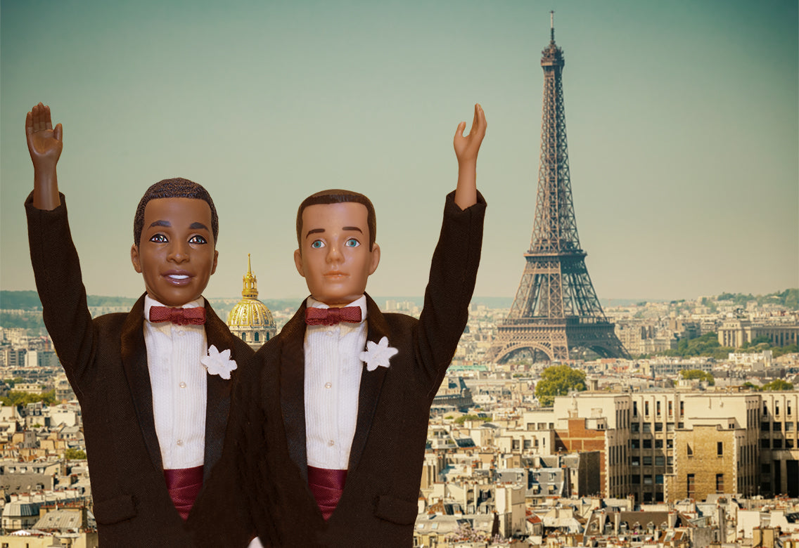 Ken and Steve in Paris
