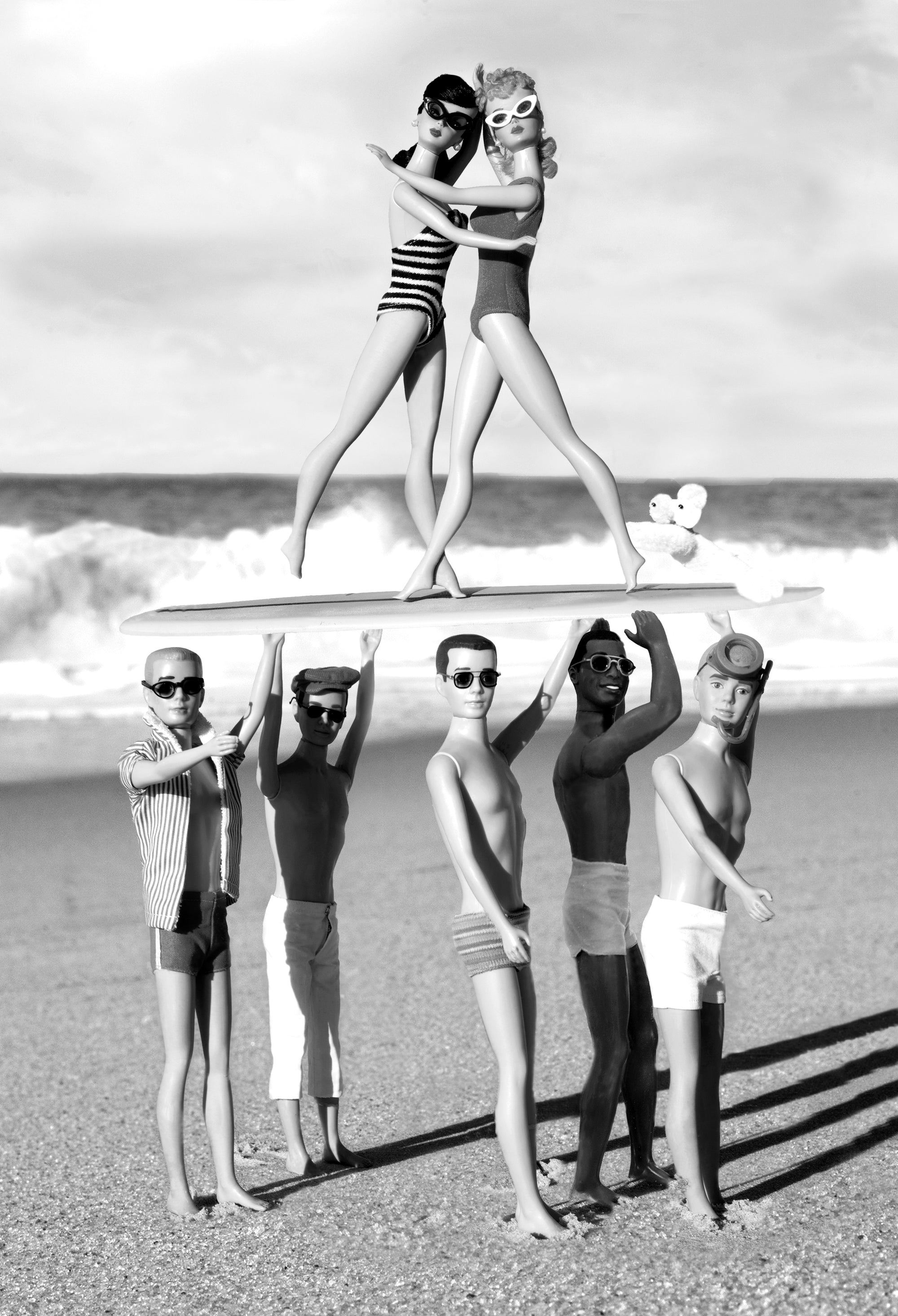 Beach Dance Party 1965 B&W