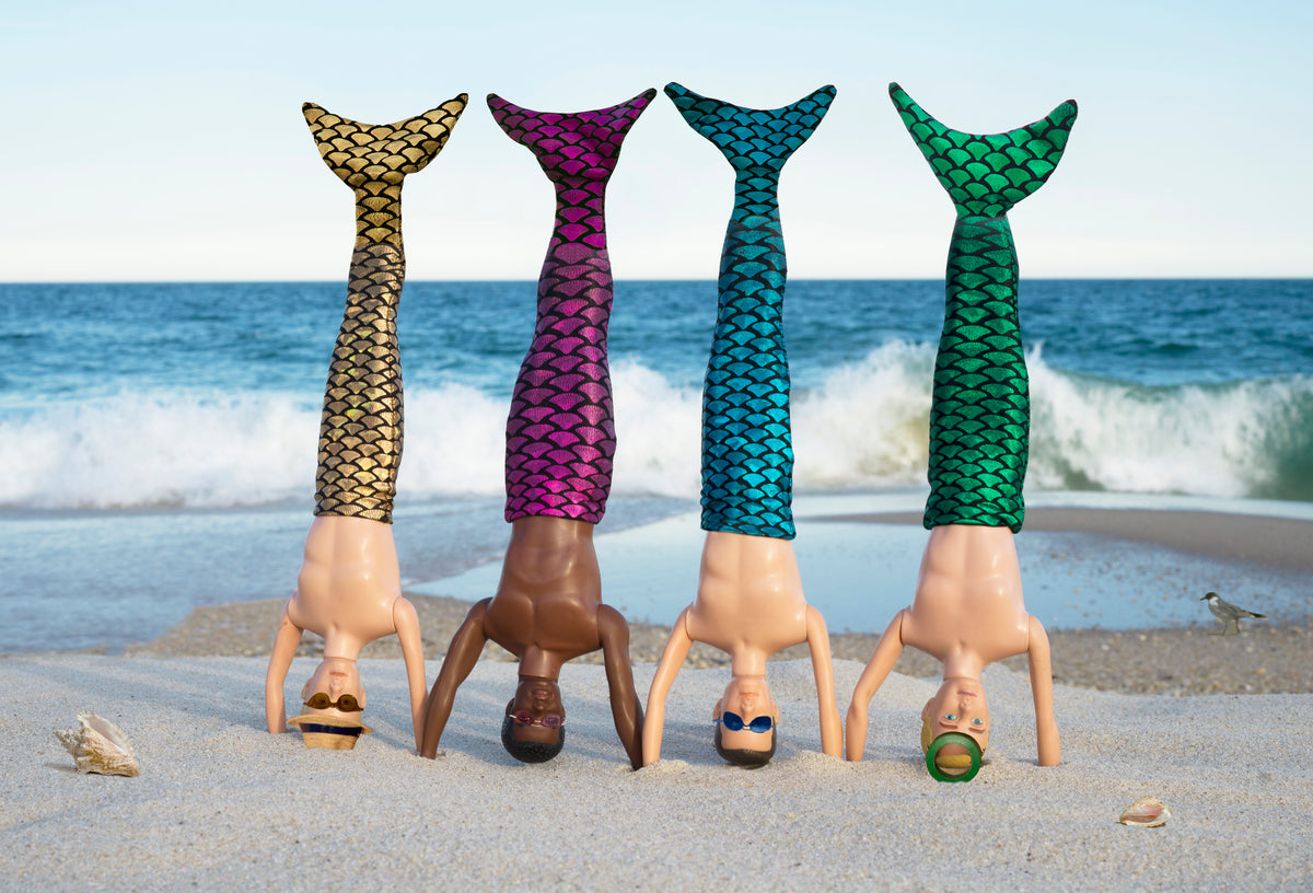 Mermen Headstands – Barbie and Ken Photos