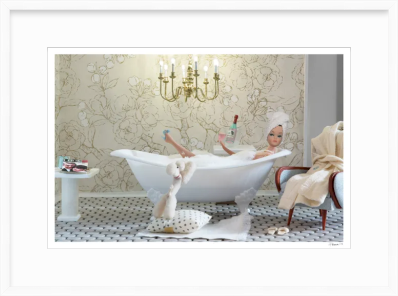 Bath Time Girl