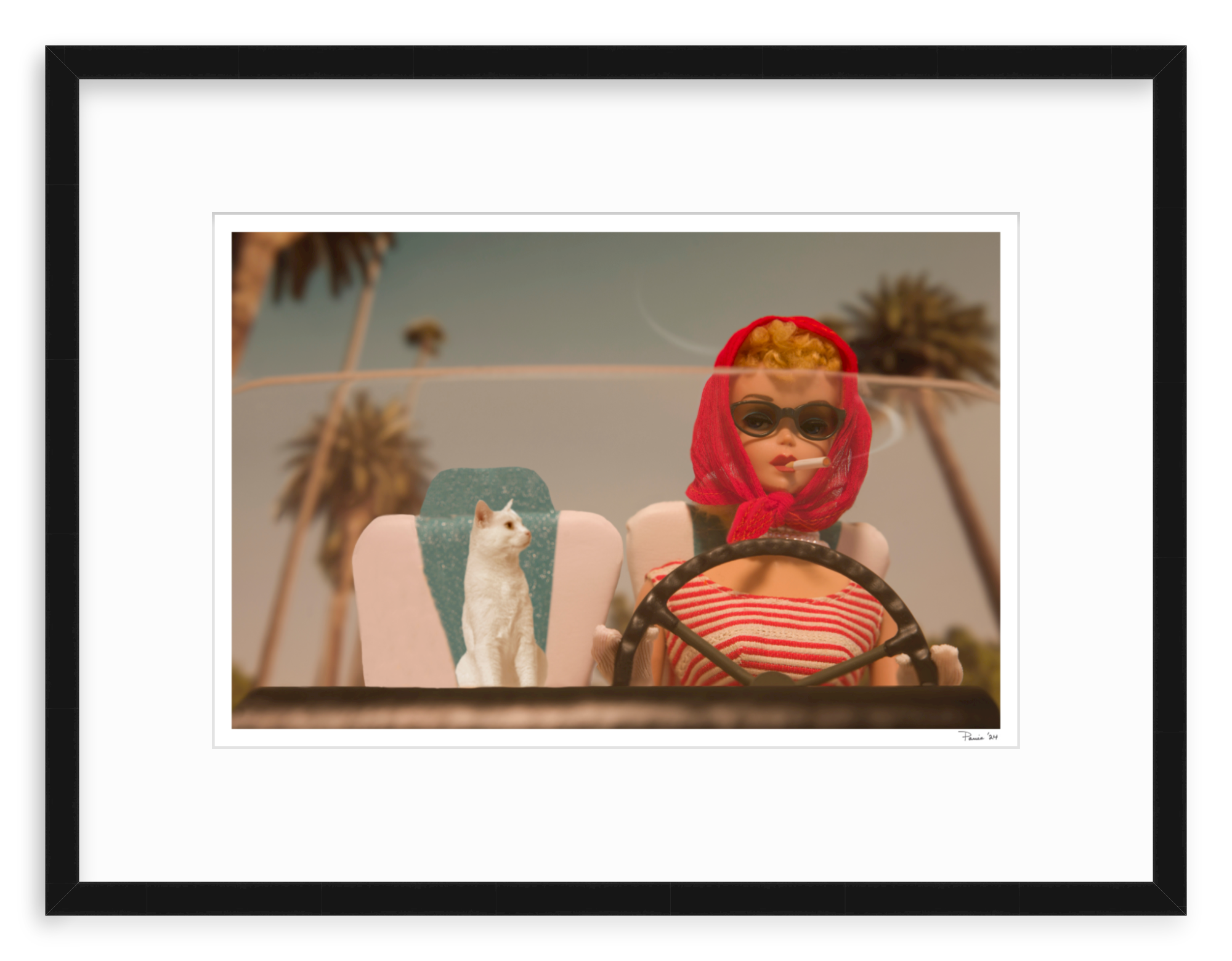 Cruising Beverly Hills Cat-Woman Blond