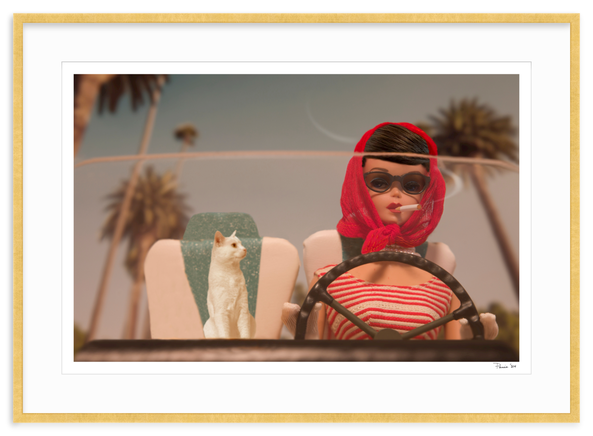 Cruising Beverly Hills Cat-Woman (Brunette)