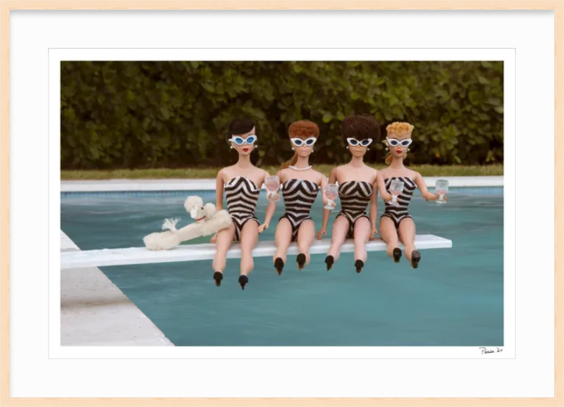 Four Board Girls