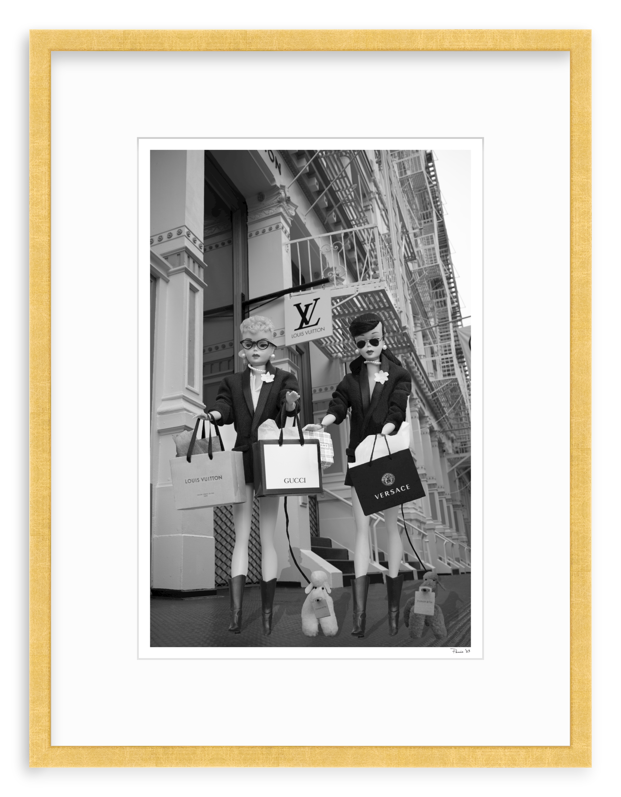 Girls of SoHo B & W