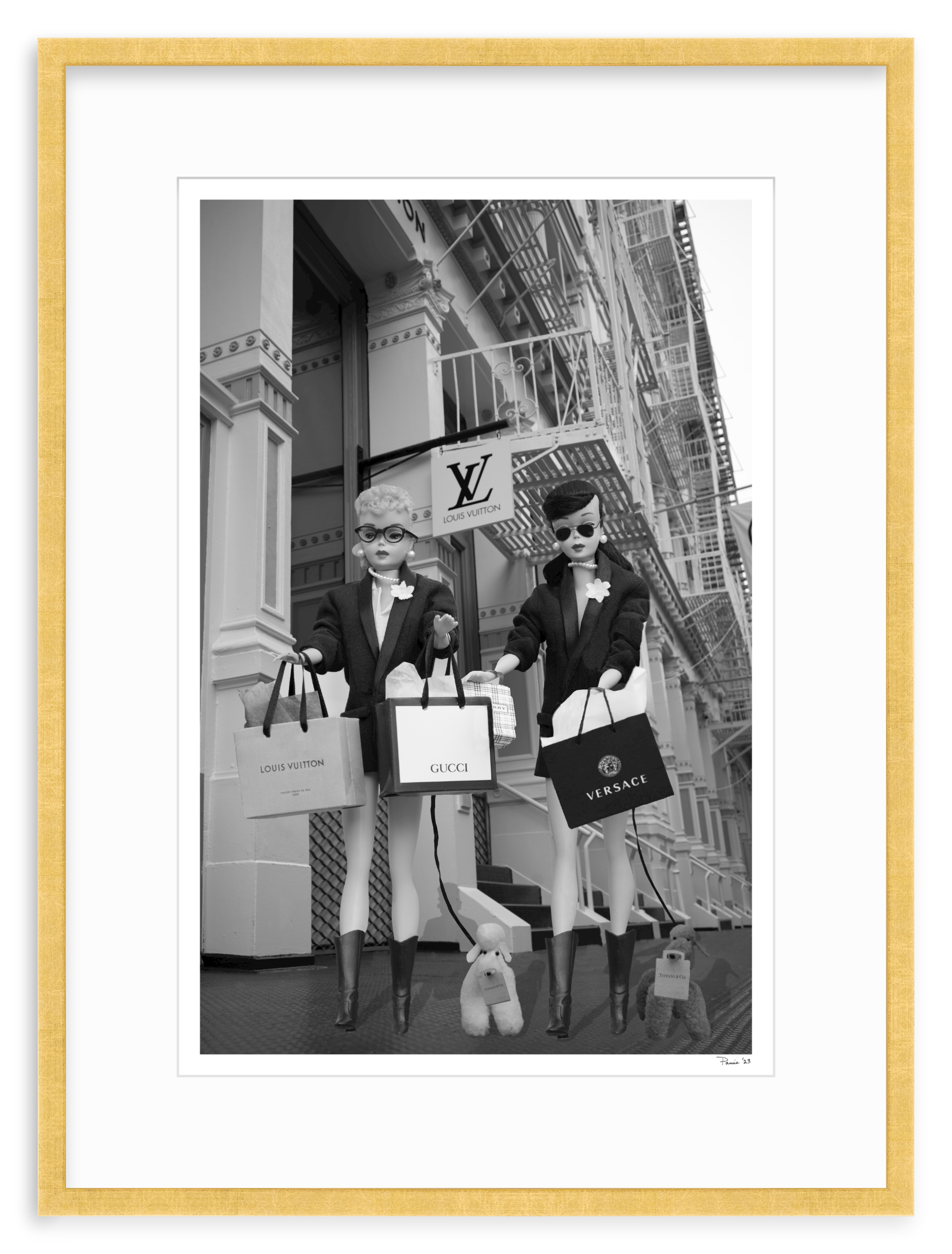 Girls of SoHo B & W