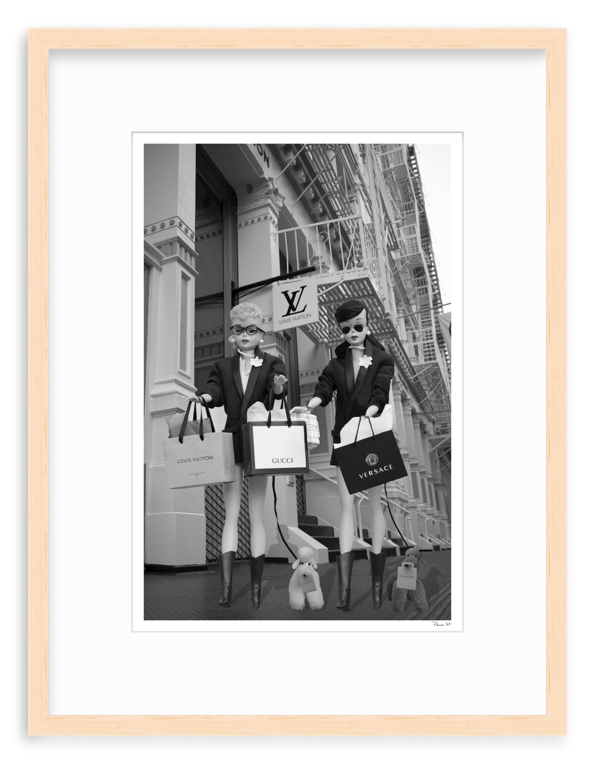 Girls of SoHo B & W