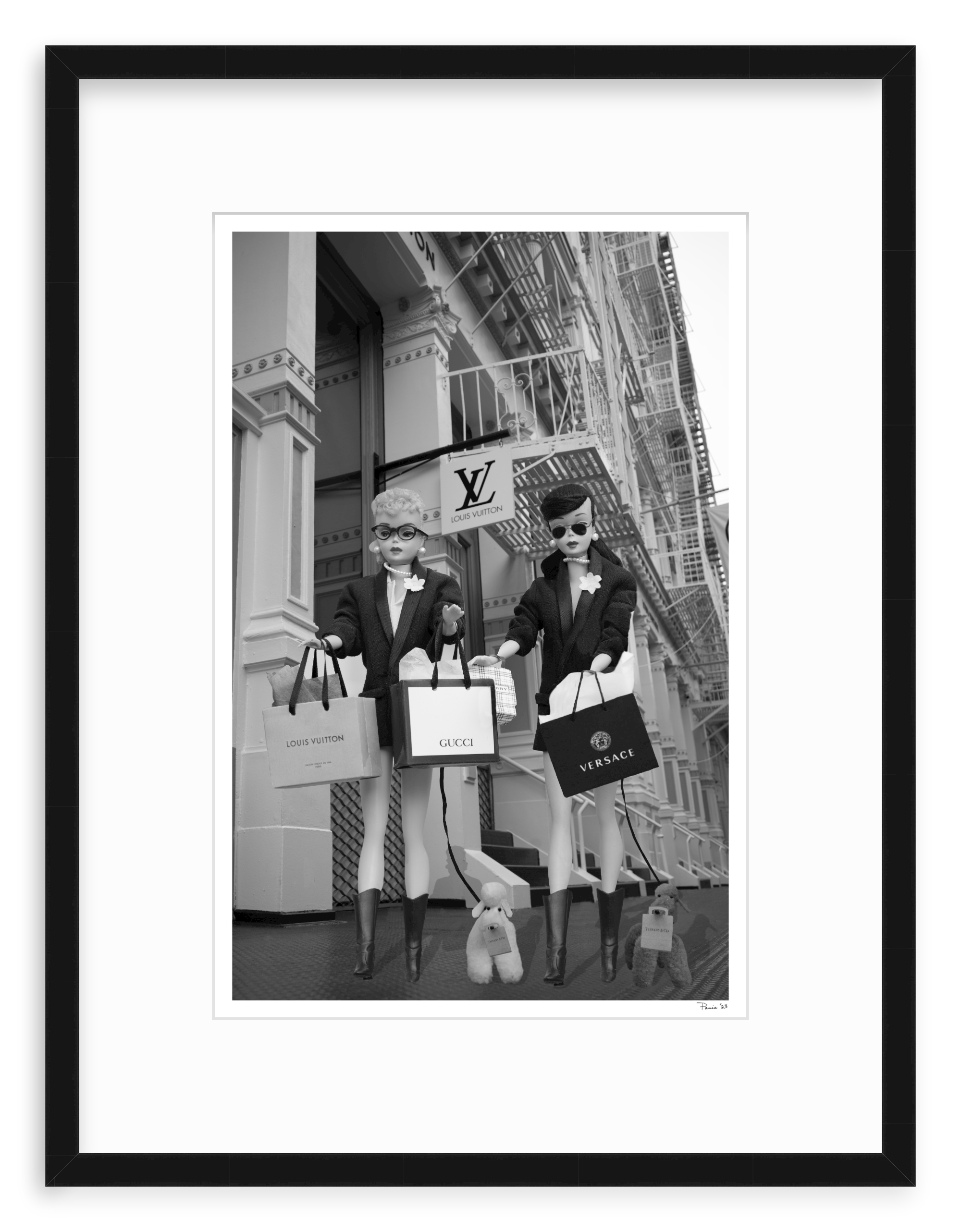 Girls of SoHo B & W