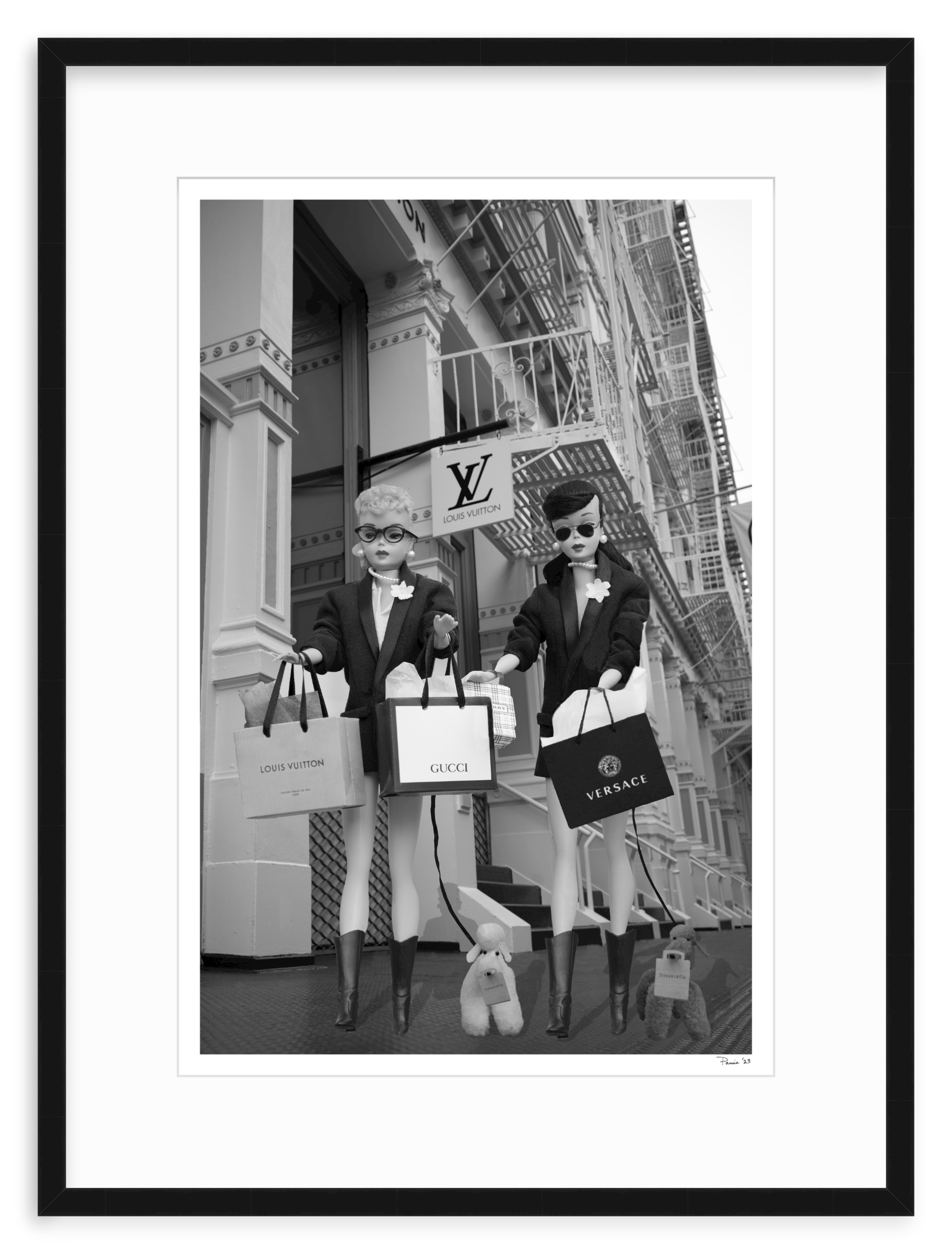 Girls of SoHo B & W