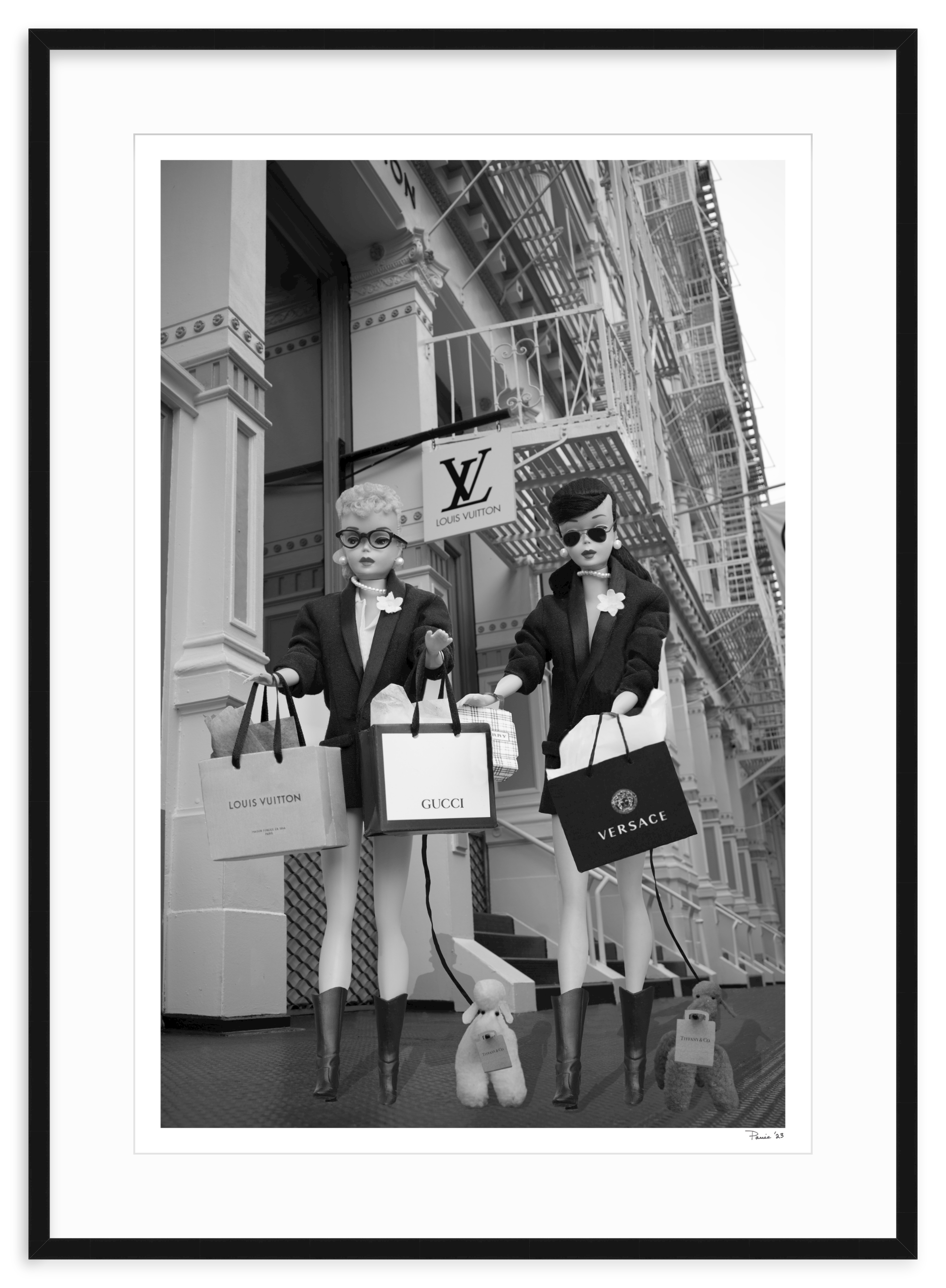 Girls of SoHo B & W