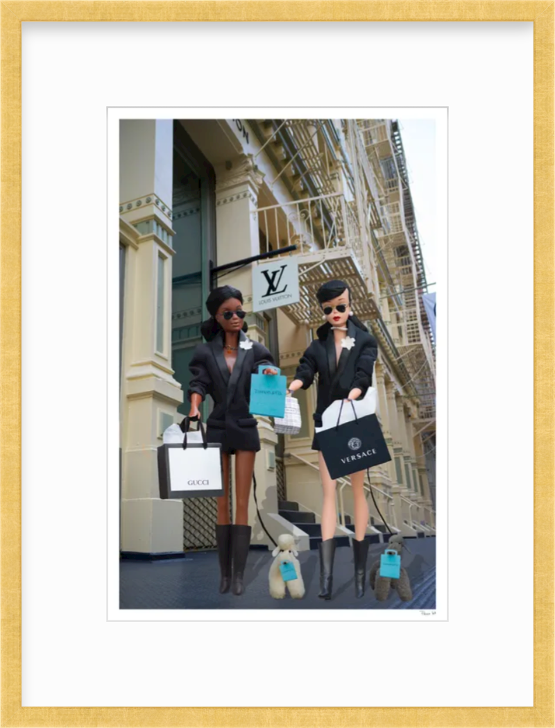 Girls of SoHo with Black Barbie