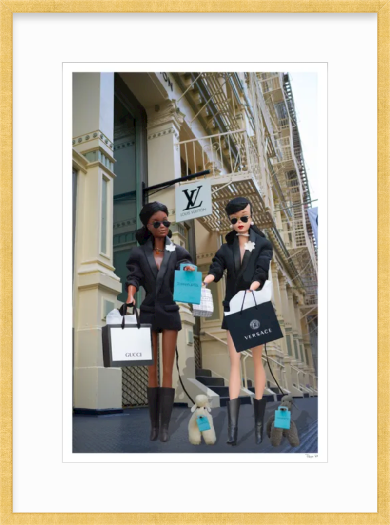 Girls of SoHo with Black Barbie