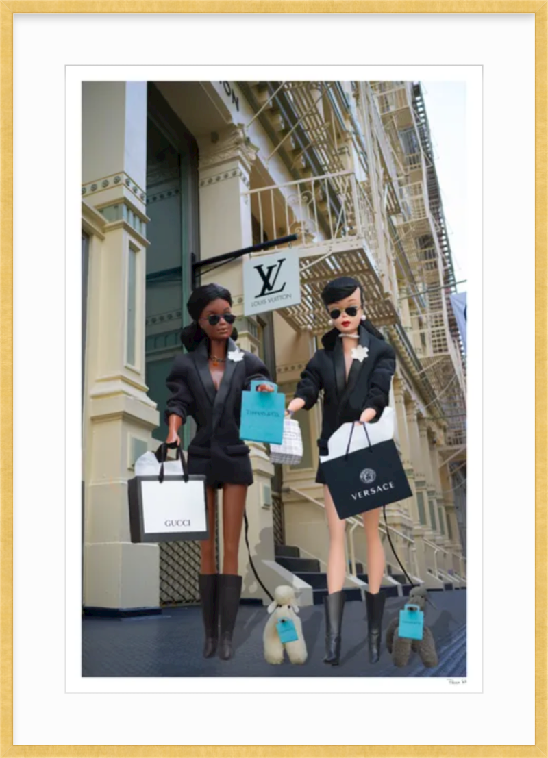 Girls of SoHo with Black Barbie