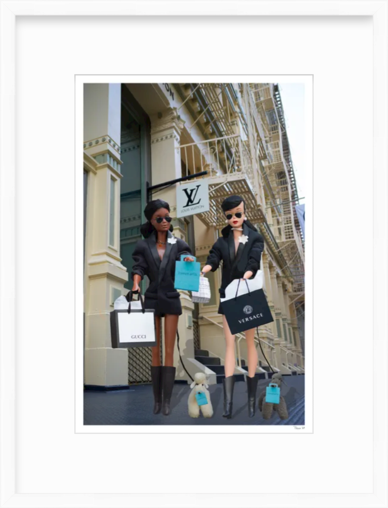 Girls of SoHo with Black Barbie