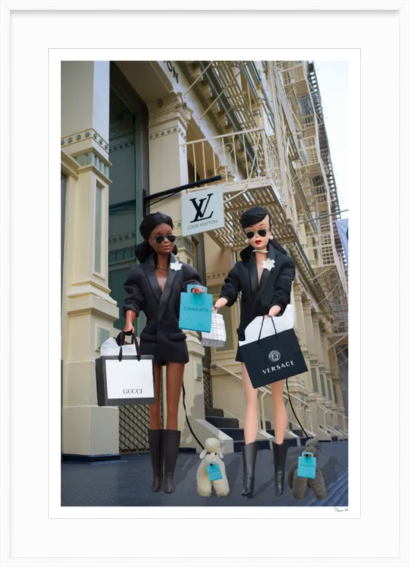 Girls of SoHo with Black Barbie