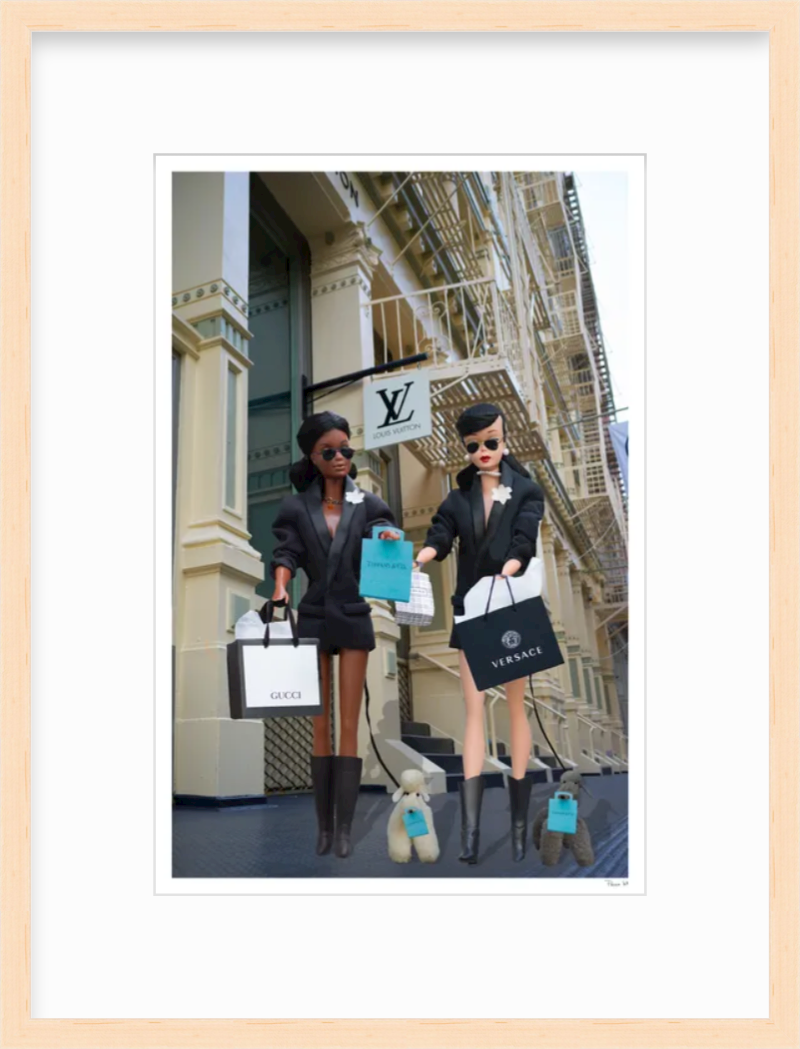 Girls of SoHo with Black Barbie