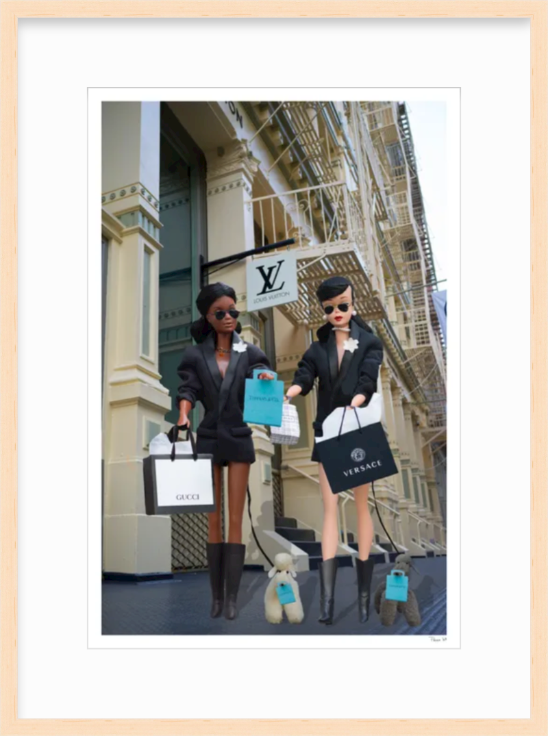 Girls of SoHo with Black Barbie