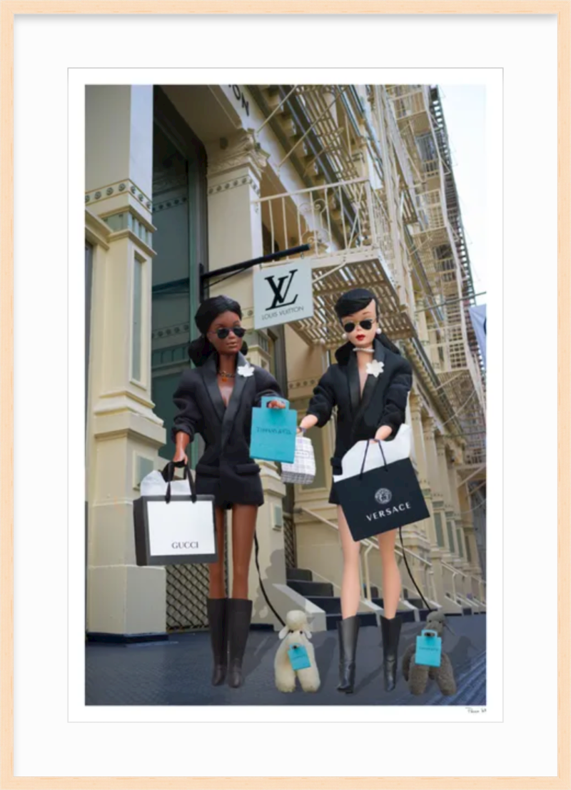 Girls of SoHo with Black Barbie