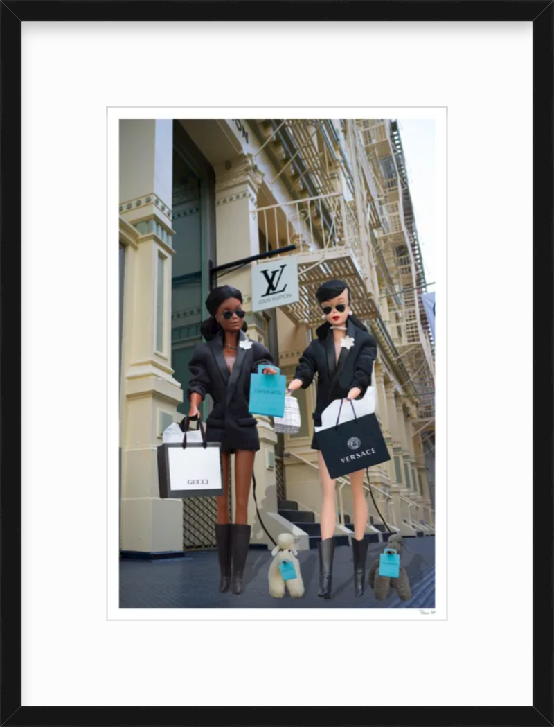 Girls of SoHo with Black Barbie