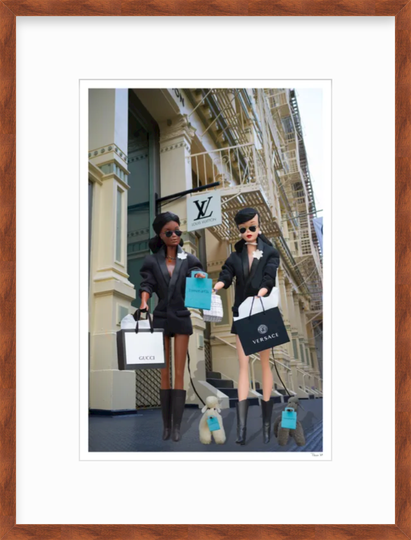 Girls of SoHo with Black Barbie