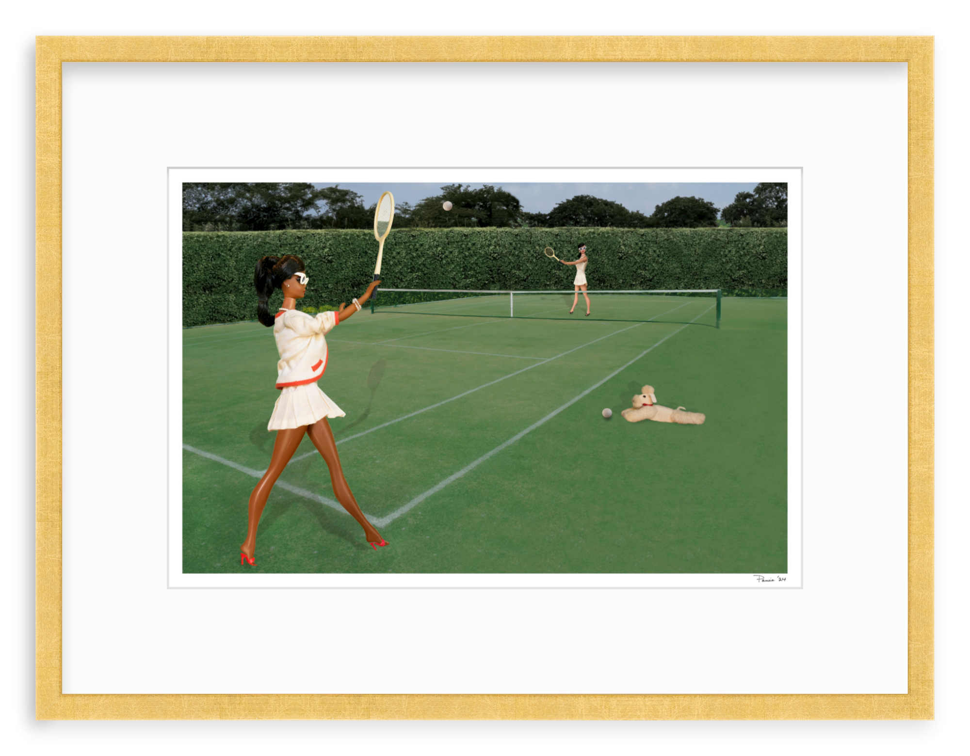 High Heel Tennis(Black Barbie)
