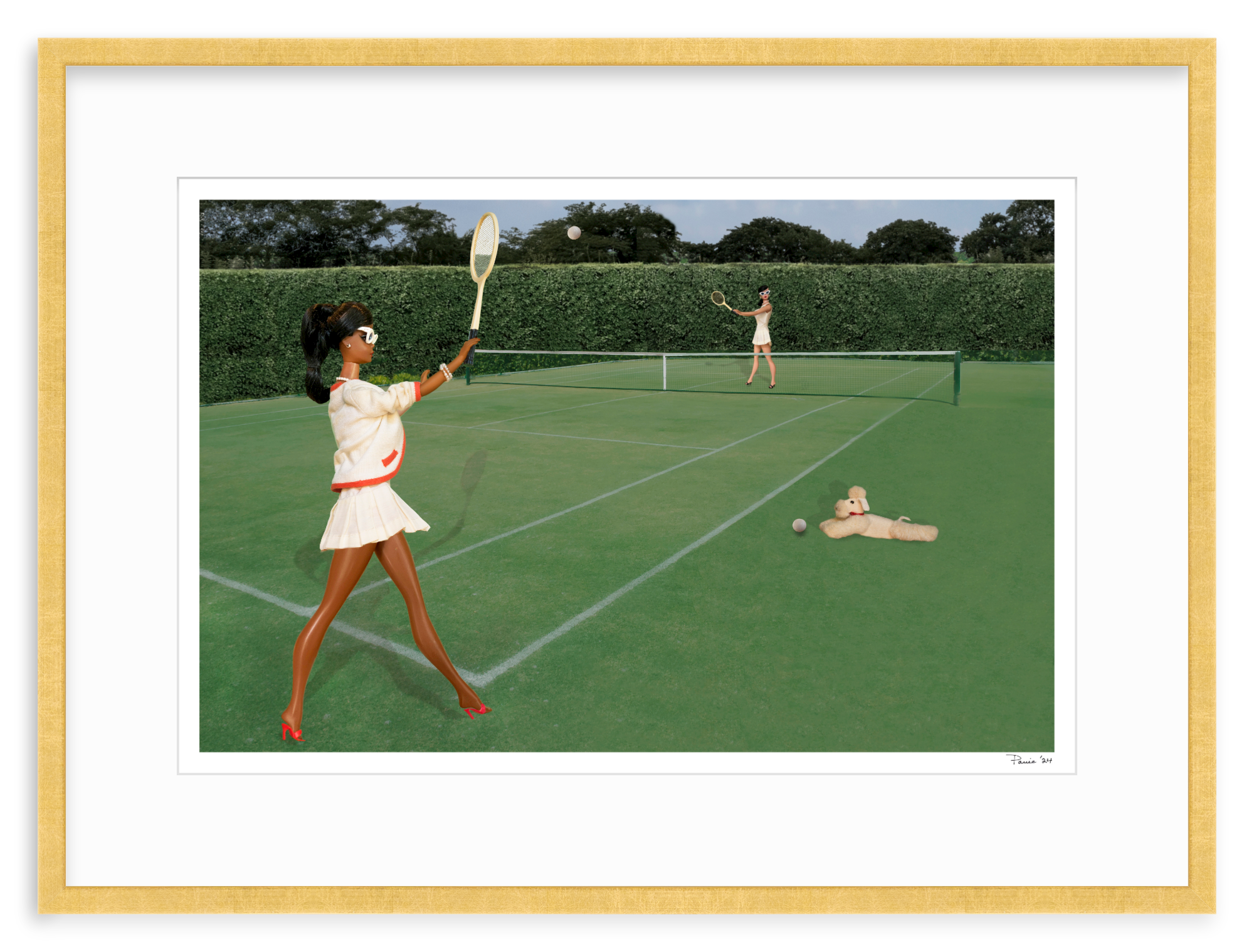 High Heel Tennis(Black Barbie)