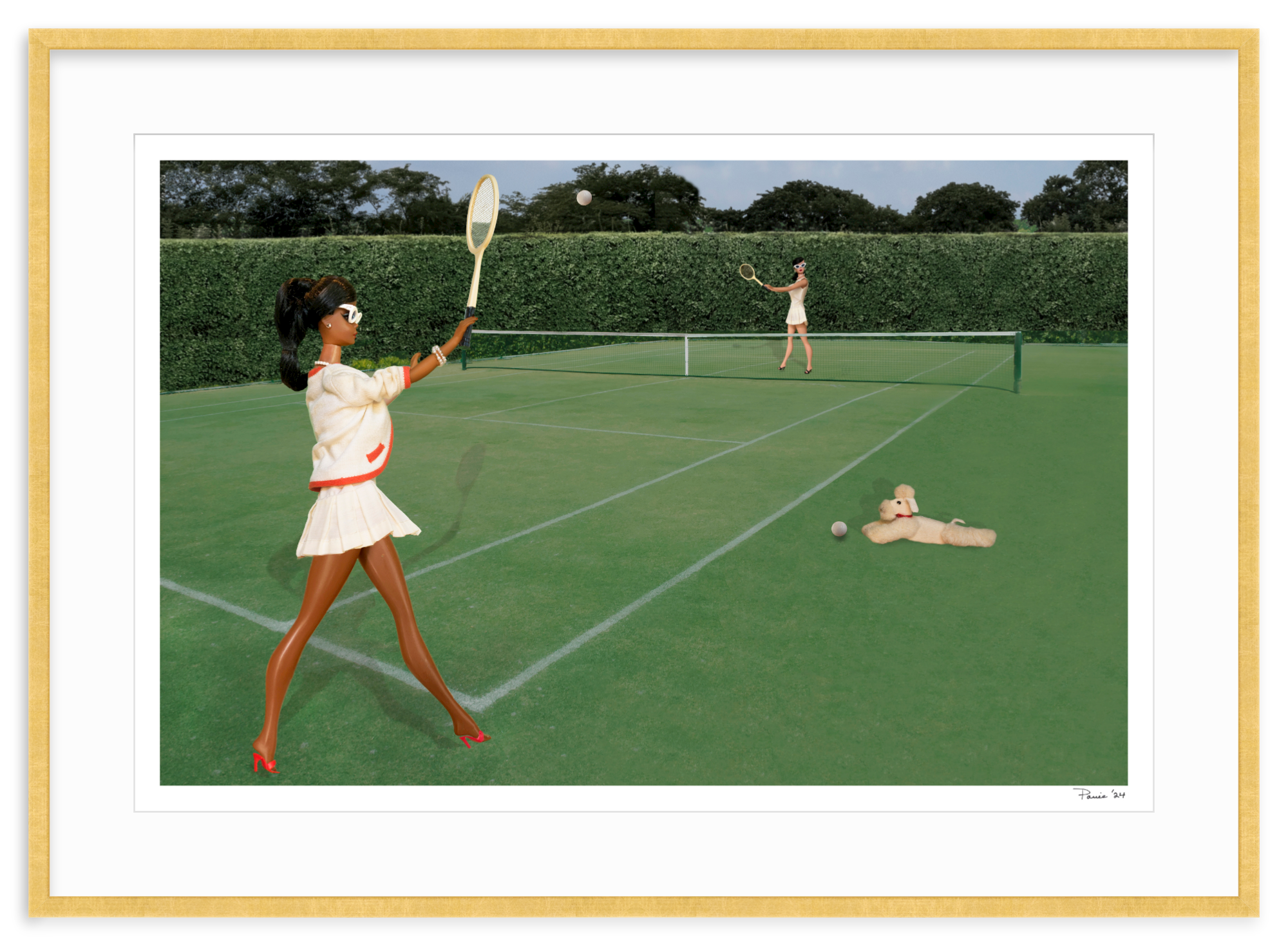 High Heel Tennis(Black Barbie)