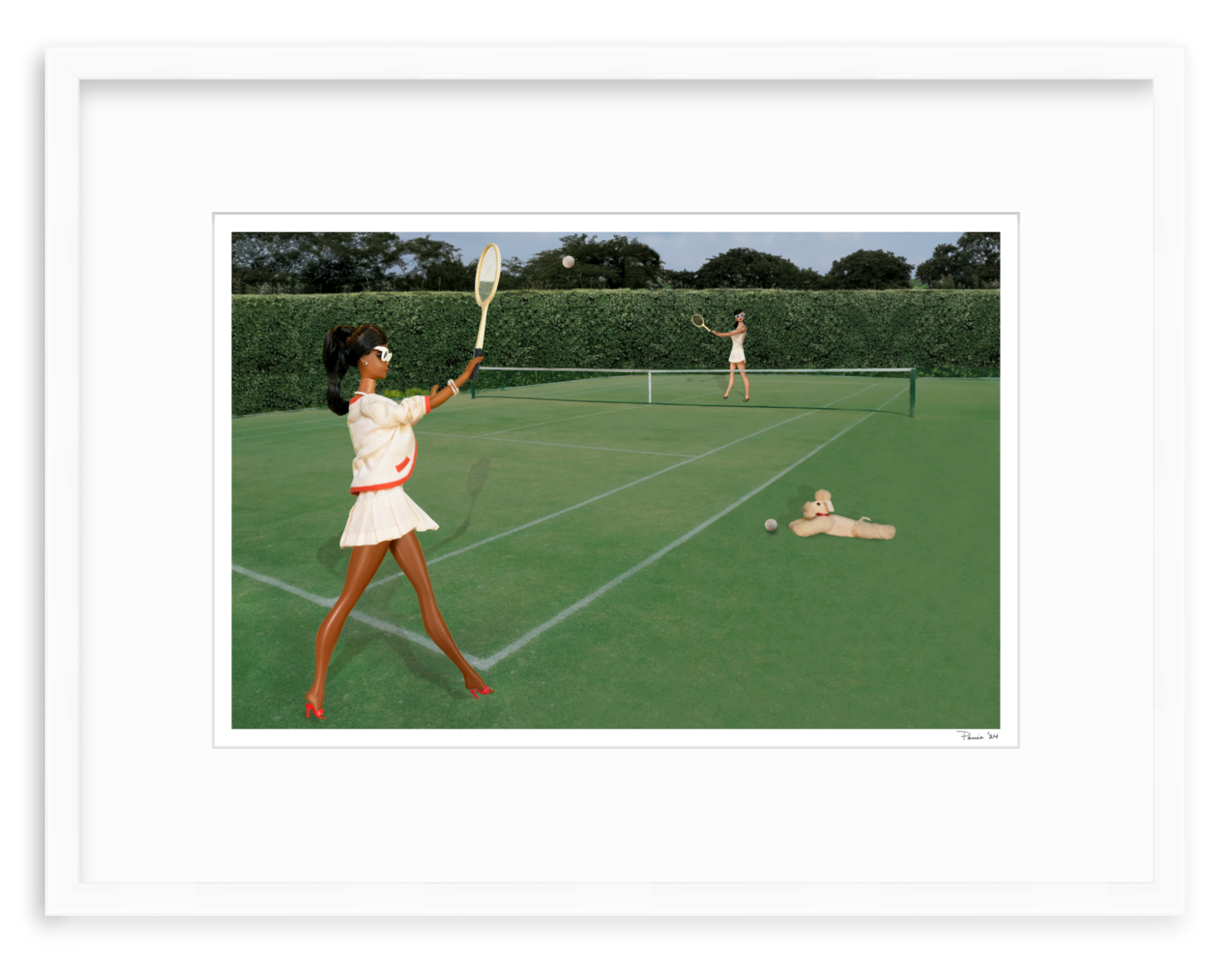 High Heel Tennis(Black Barbie)