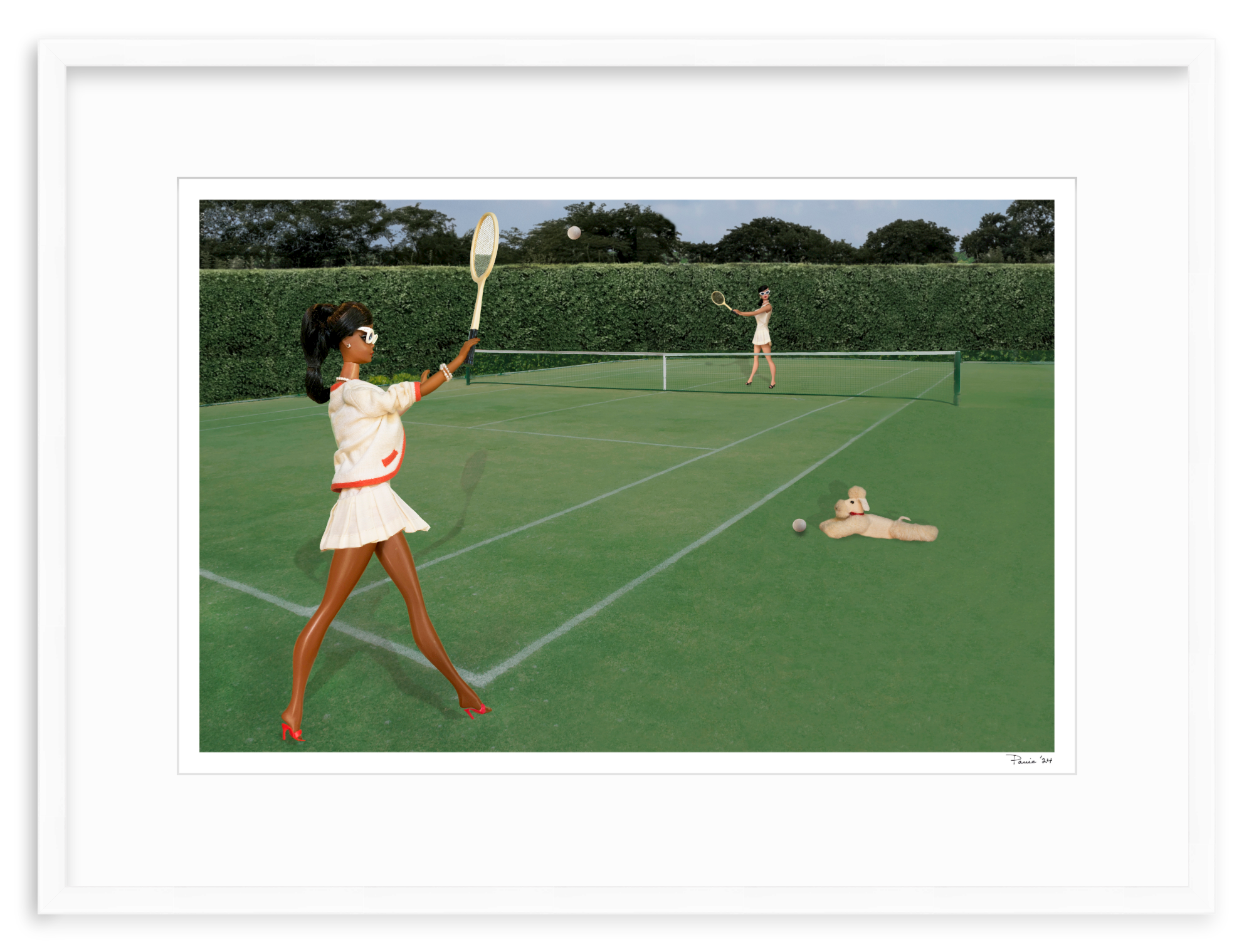 High Heel Tennis(Black Barbie)