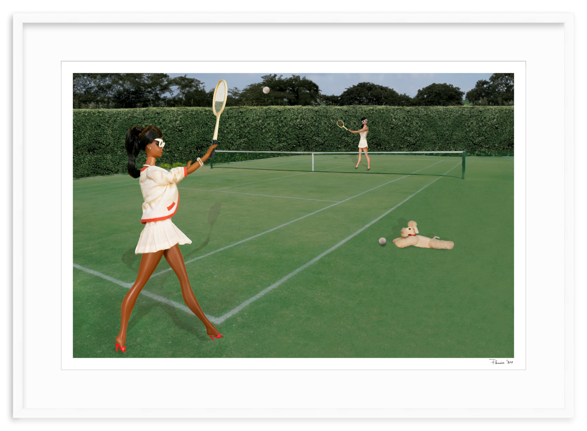 High Heel Tennis(Black Barbie)