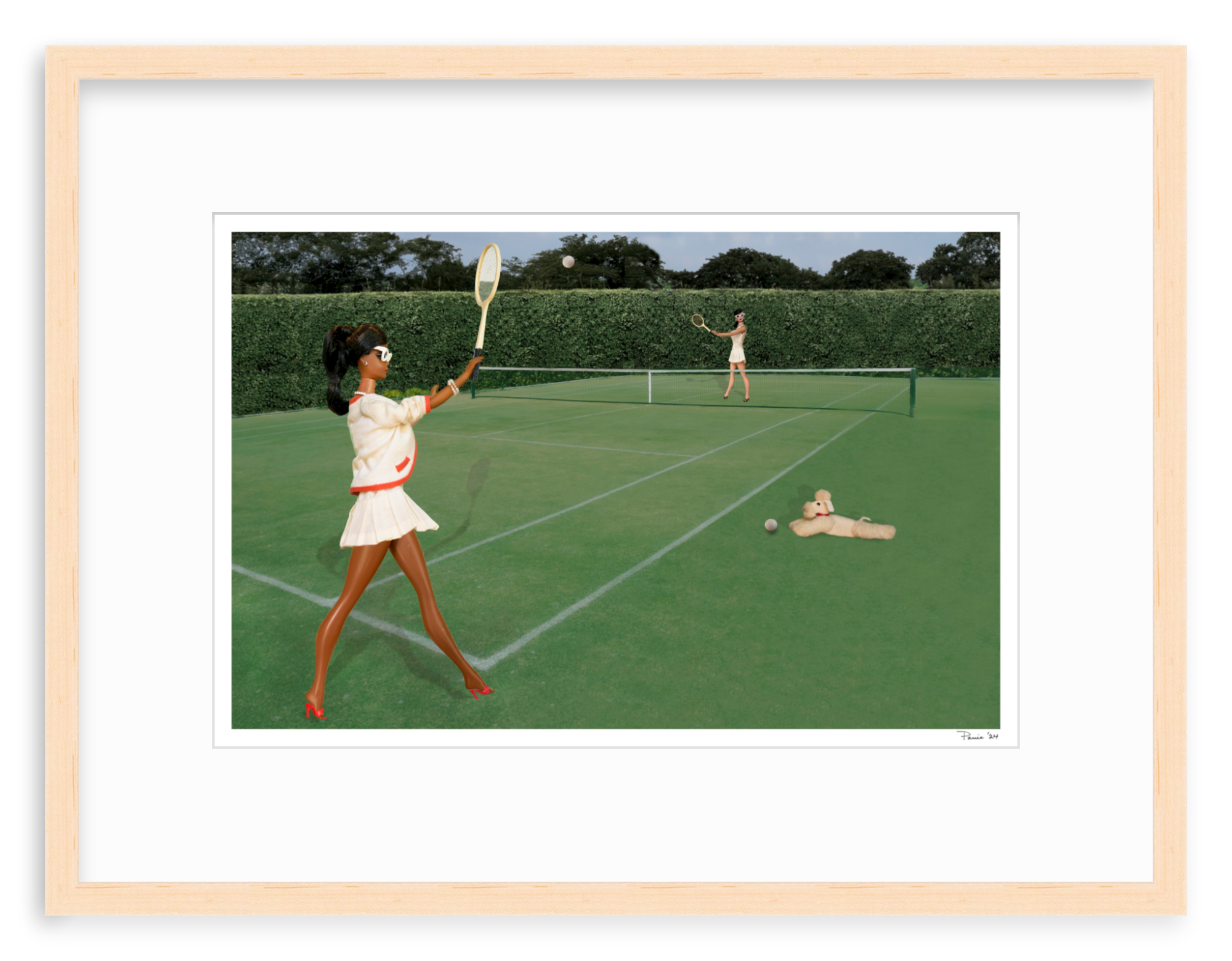 High Heel Tennis(Black Barbie)