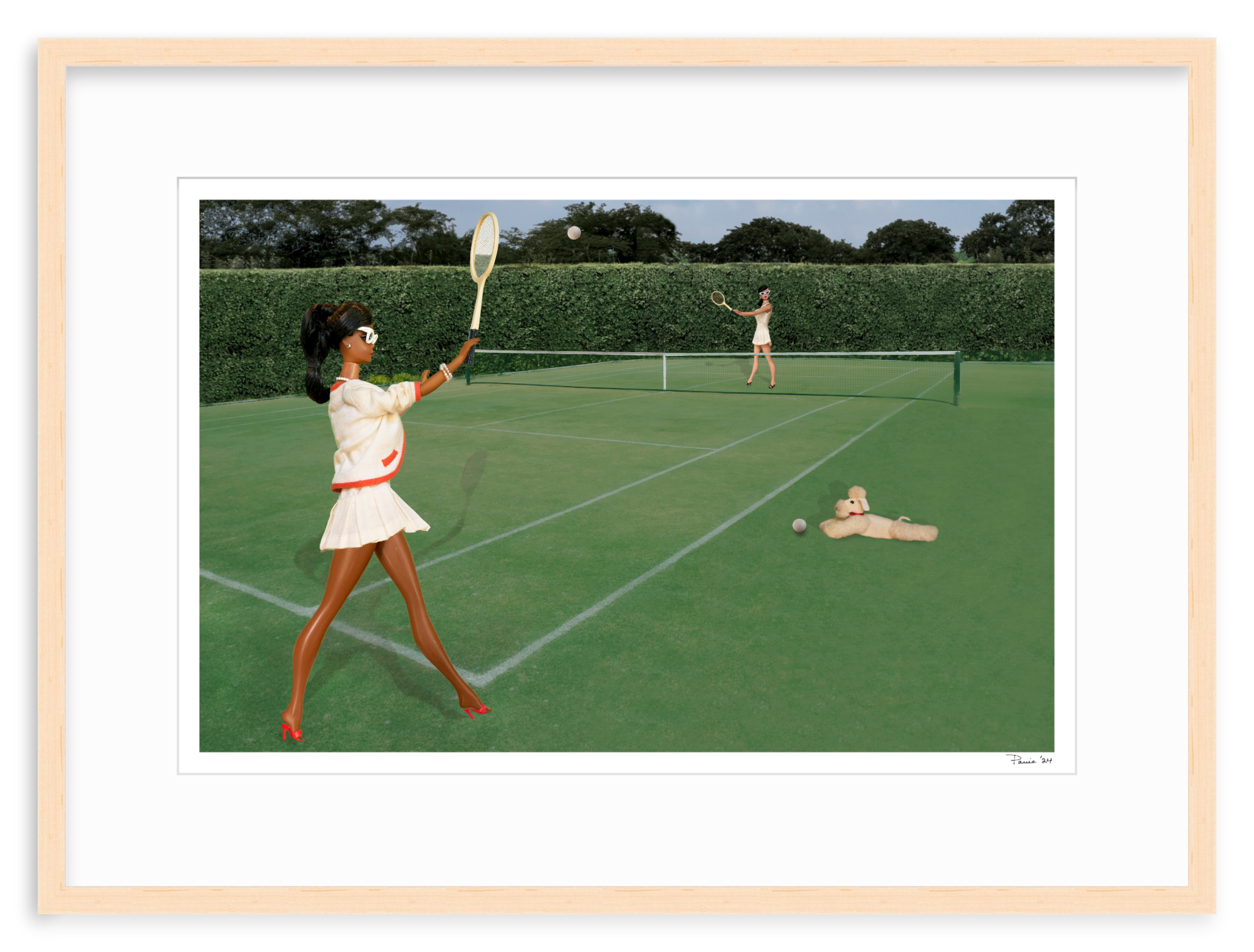 High Heel Tennis(Black Barbie)