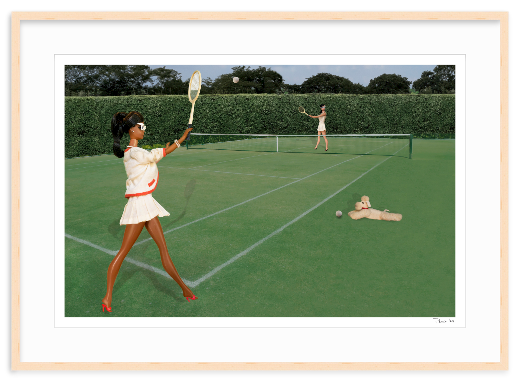 High Heel Tennis(Black Barbie)