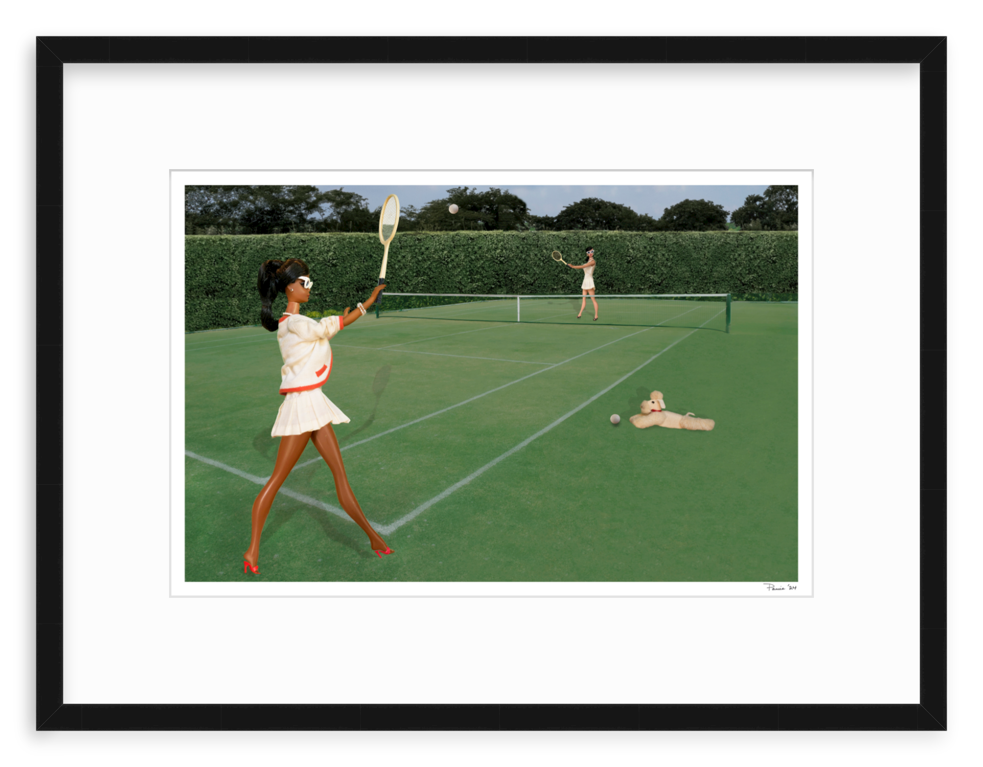 High Heel Tennis(Black Barbie)