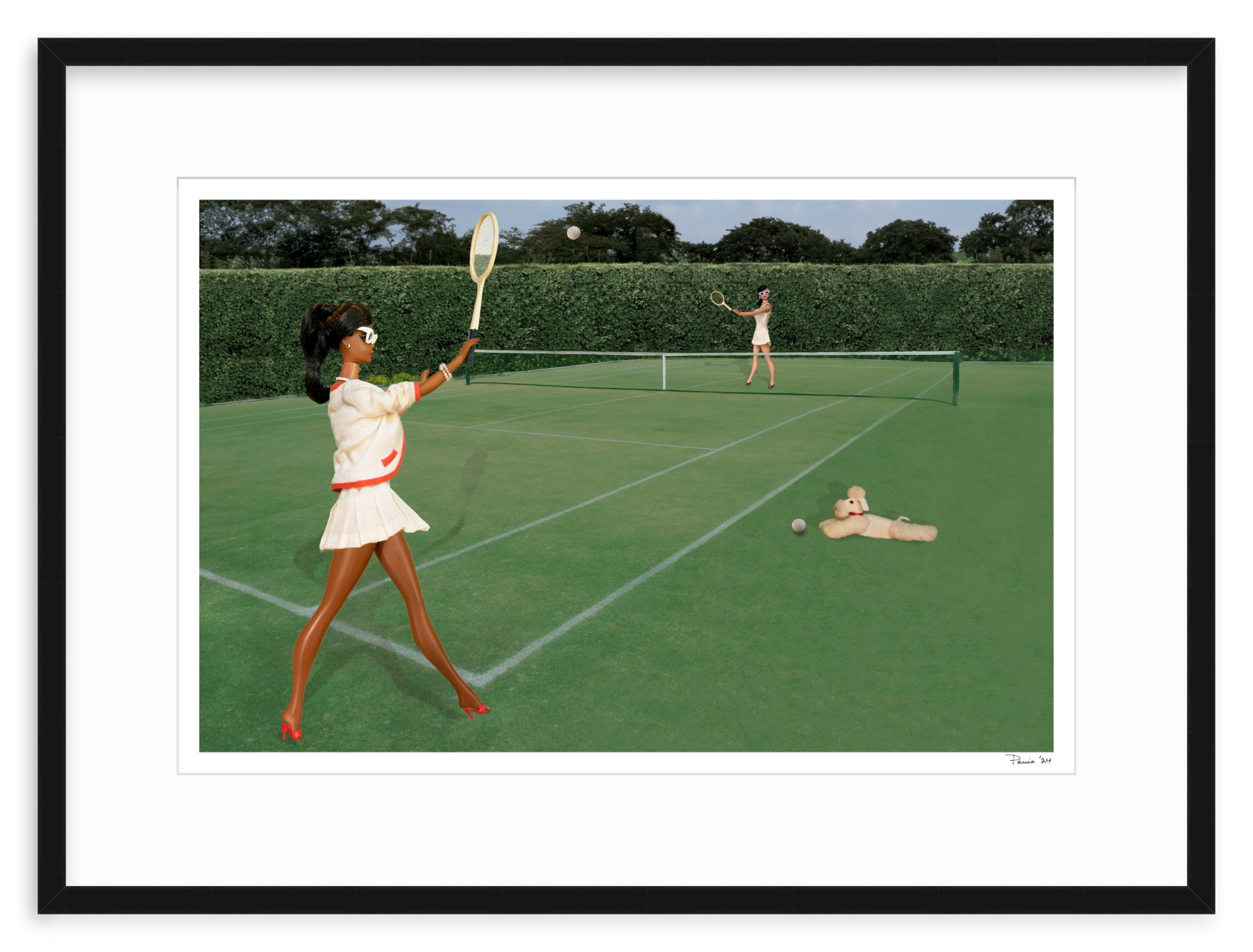 High Heel Tennis(Black Barbie)