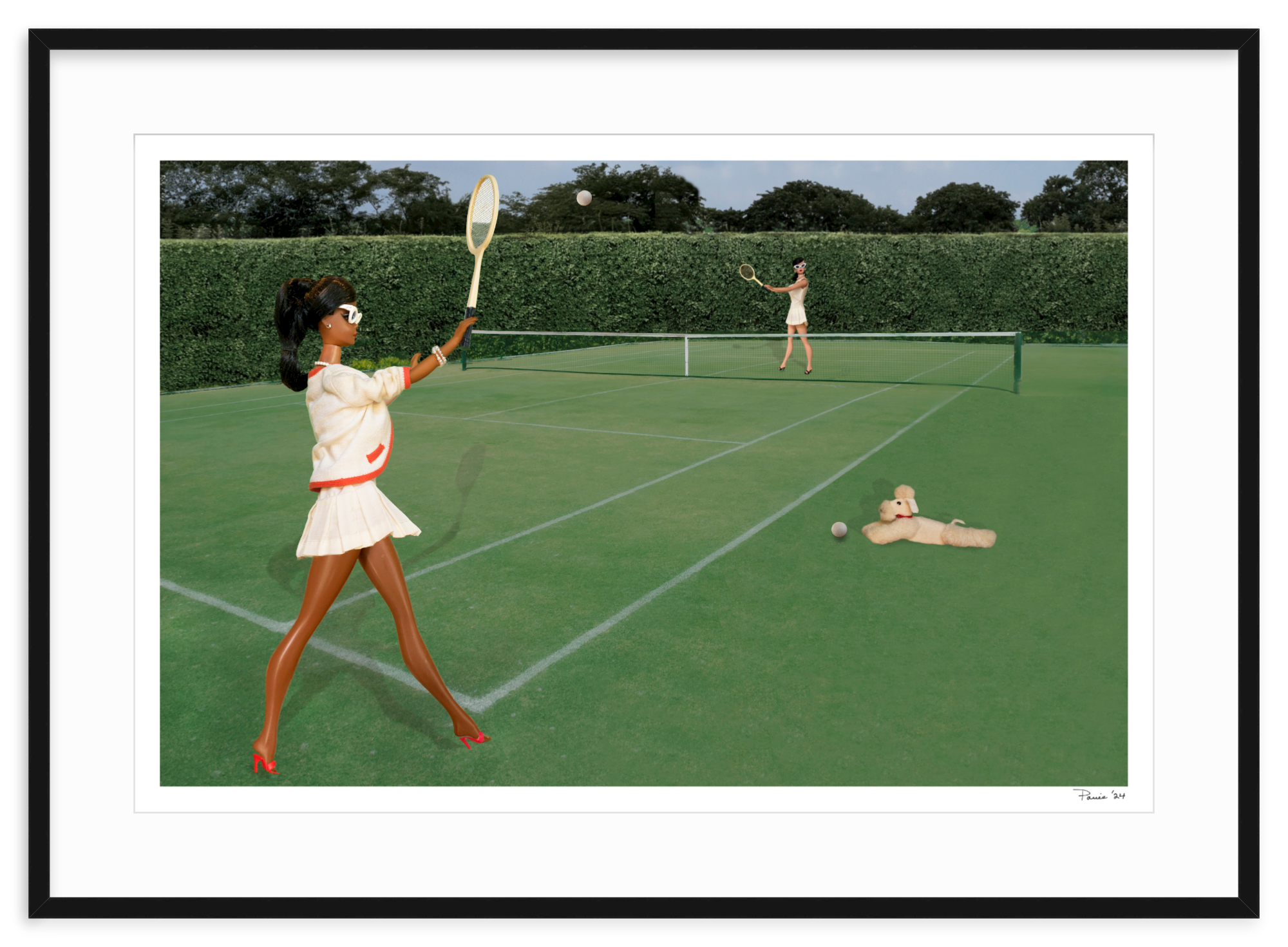 High Heel Tennis(Black Barbie)