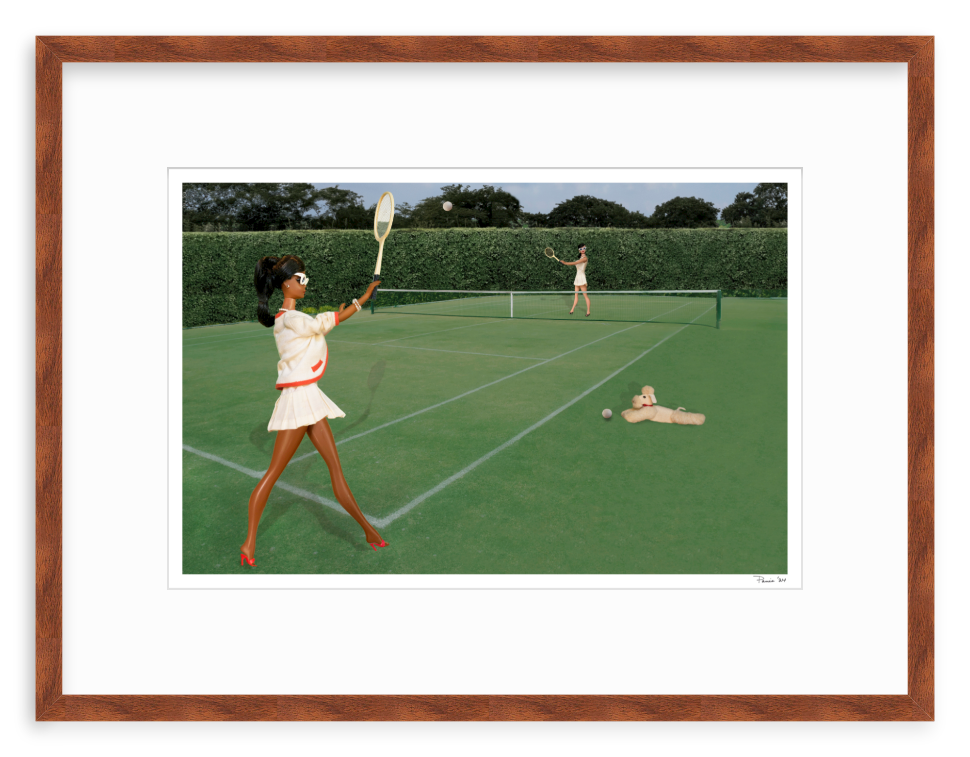 High Heel Tennis(Black Barbie)