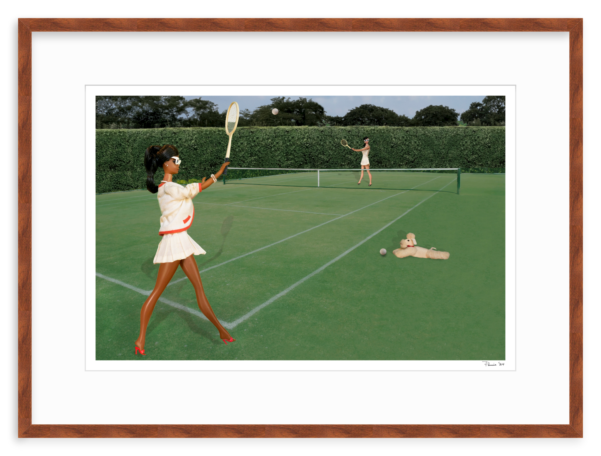 High Heel Tennis(Black Barbie)