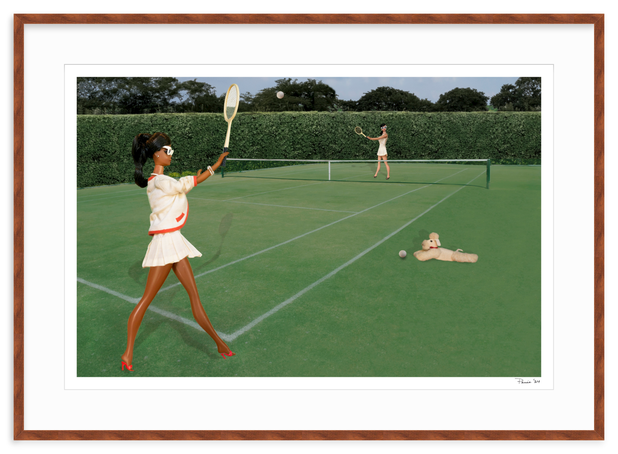 High Heel Tennis(Black Barbie)