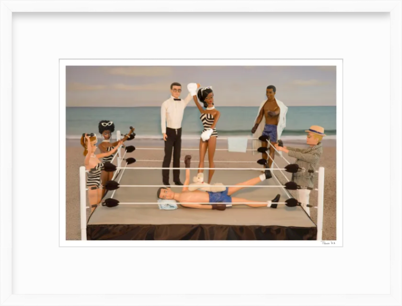 It's a Knock Out! (Black Barbie)