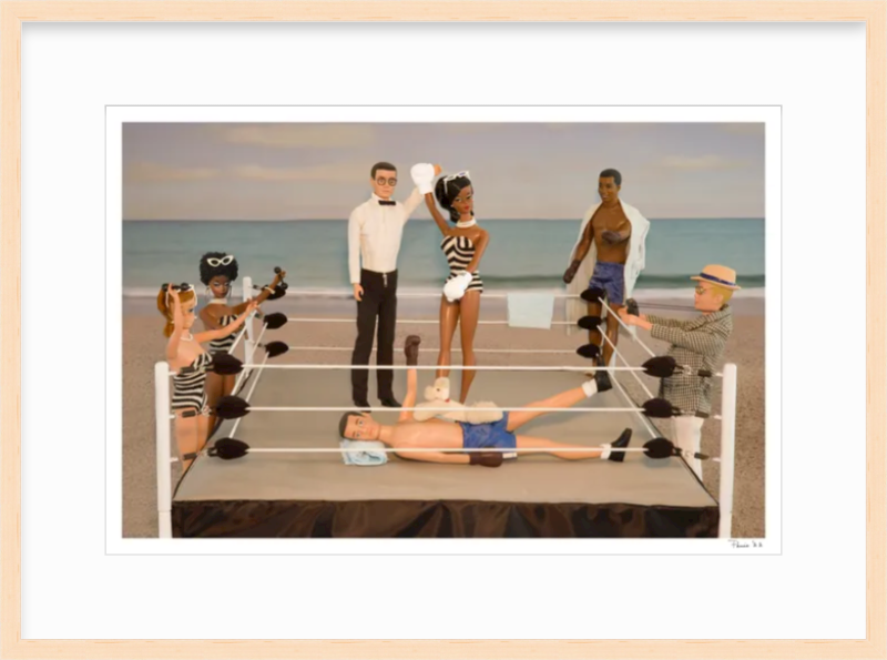 It's a Knock Out! (Black Barbie)
