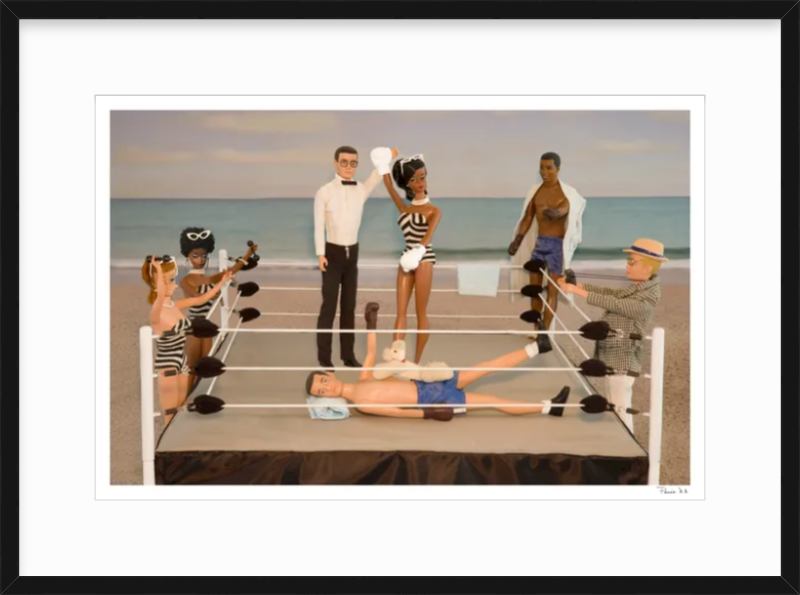 It's a Knock Out! (Black Barbie)