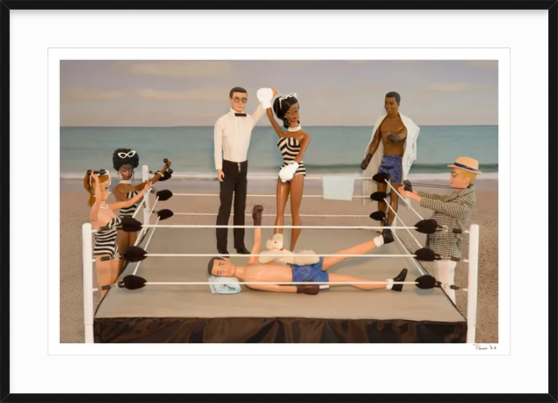 It's a Knock Out! (Black Barbie)