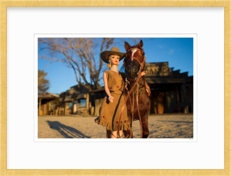 Just A Girl and Her Horse (Blonde)