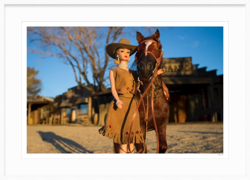 Just A Girl and Her Horse (Blonde)