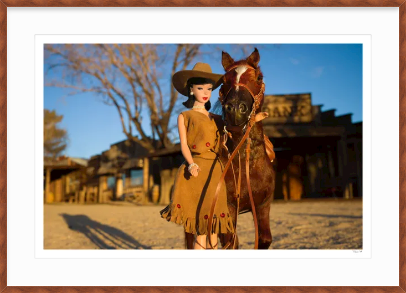 Just A Girl and Her Horse (Brunette)