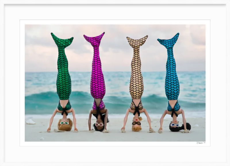 Mermaid Headstands
