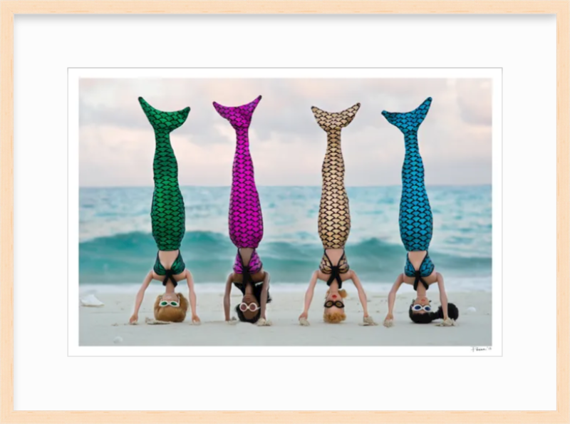 Mermaid Headstands