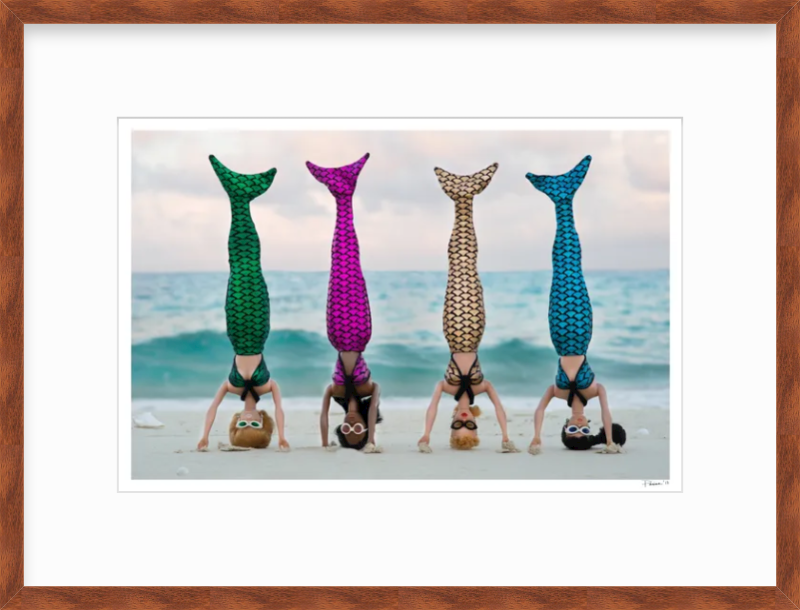 Mermaid Headstands