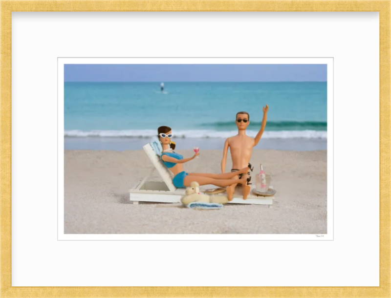 Palm Beach Barbie and Ken (Brunette)